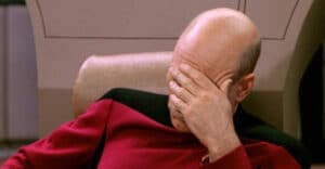 Star Trek: The Next Generation Picard Facepalm Limited