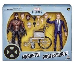 HASBRO X-Men (2000) 20th Anniversary Marvel Legends Magneto & Professor X Two-Pack PRE VENTA