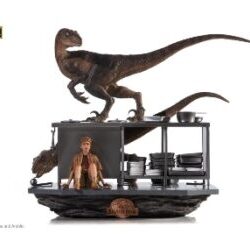 IRON STUDIOS Velociraptors in the Kitchen Diorama Art Scale 1/10 – Jurassic Park