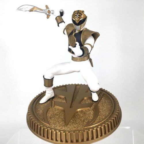 Mighty Morphin Power Rangers White Ranger 1/8 Scale Statue