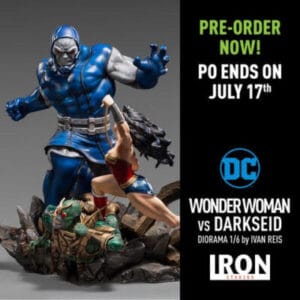 Wonder Woman Vs Darkseid Diorama