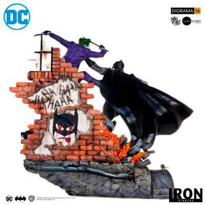 Batman vs Joker Battle Diorama 1/6 – DC Comics Series 4 by Ivan Reis