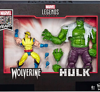 HASBRO-Marvel-Comics-80th-Anniversary-Marvel-Legends-Hulk-Vs.-Wolverine