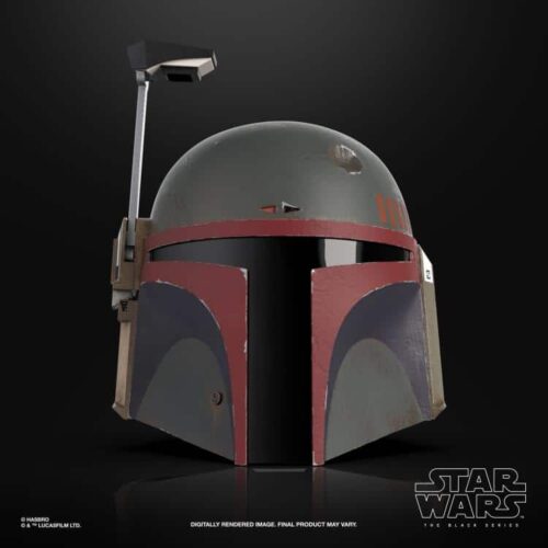 HASBRO Star Wars: The Black Series Boba Fett re armored (The Mandalorian) 1:1 Scale Wearable Helmet (Electronic) PRE VENTA