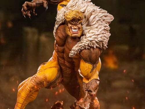 IRON STUDIOS X-Men Battle Diorama Series Sabretooth 1/10 Art Scale Statue PRE VENTA