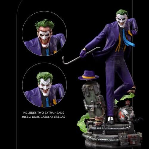 IRON STUDIOS DC Comics The Joker Deluxe Art Scale 1/10 PRE VENTA