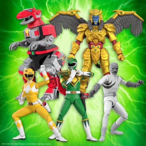 Mighty Morphin Power Rangers Ultimates Wave 1 Set of 5 Figures