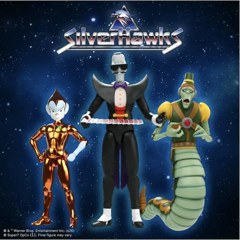 Halcones Galácticos: Copper Kidd y compañía figuras de acción originales de Super7