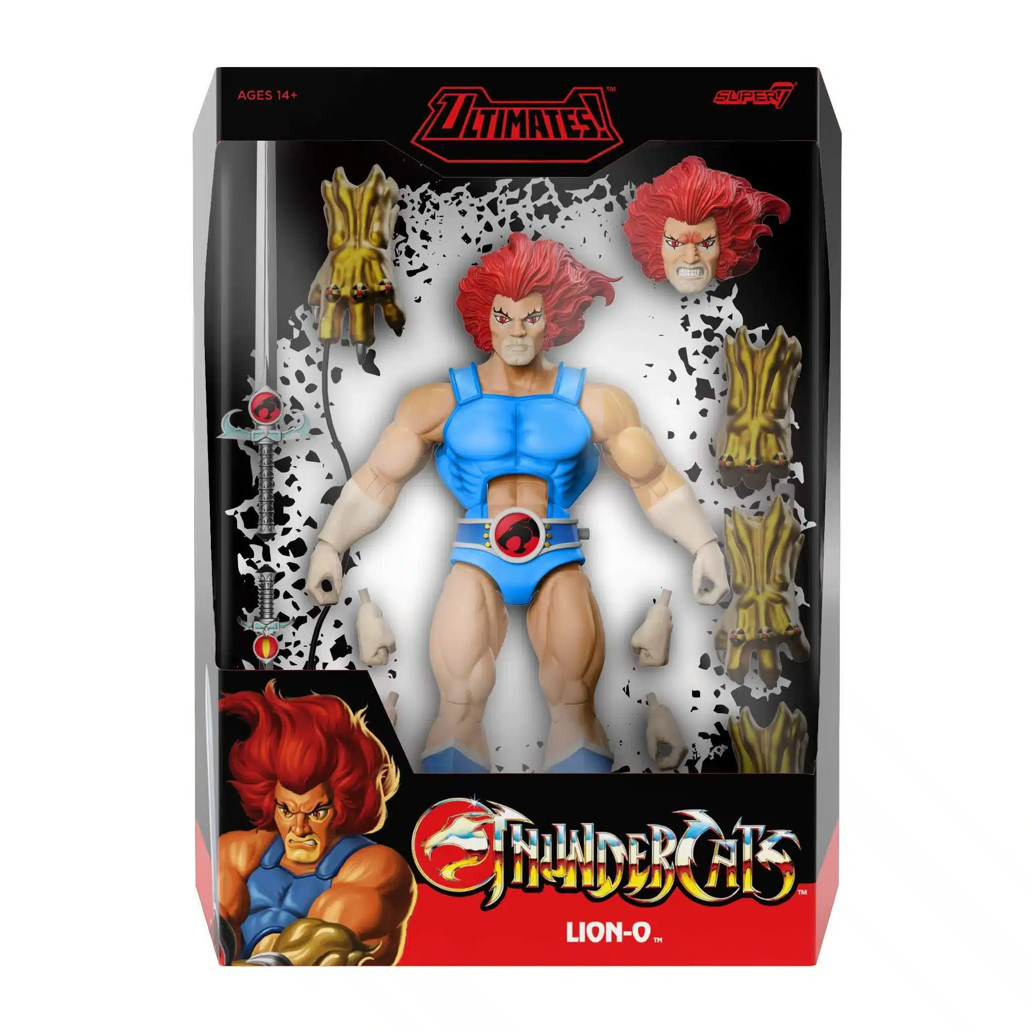 ThunderCats: Lion-O y Mumm-Ra figuras de acción originales de Super7